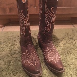 Circle G Cowboy Boots size 7 1/2